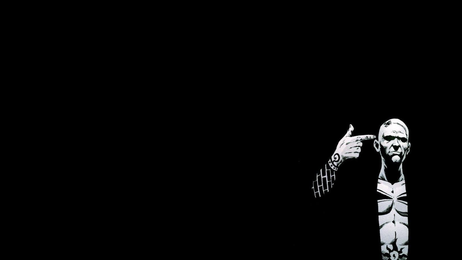1600x900 Transmetropolitan Black BW Spider