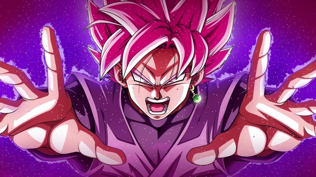 1280x720 Black Goku Wallpaper Engine