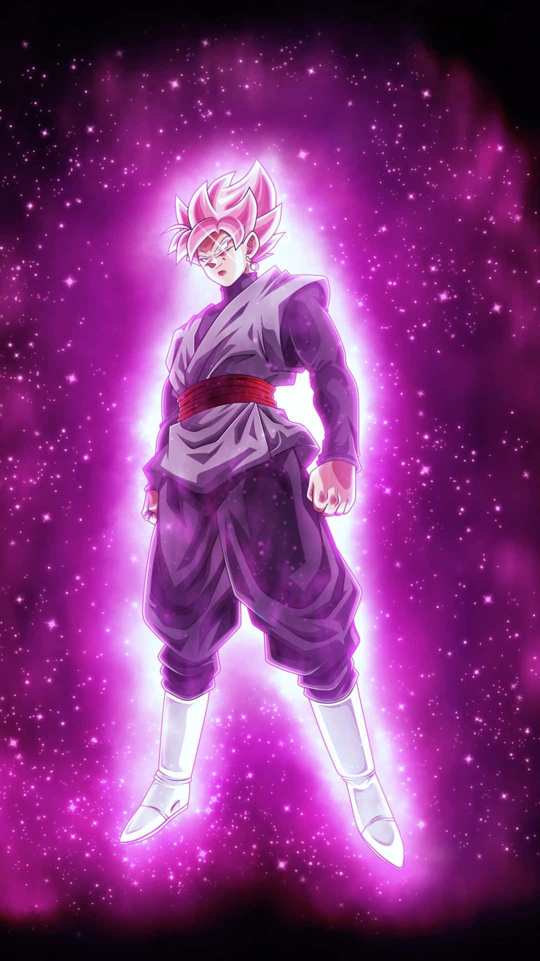 1080x1920 Download Goku Glittering Purple Supreme
