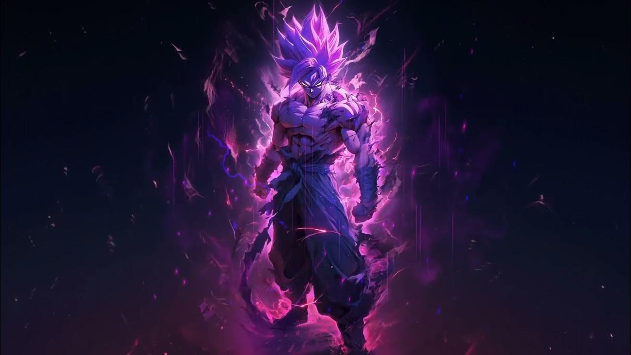 1280x720 Dragon Ball Purple Goku Anime Live