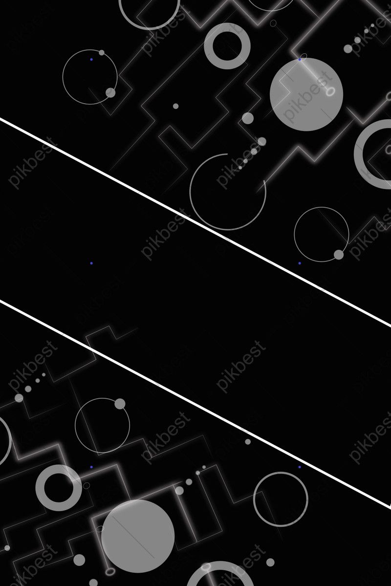 800x1199 Black Creative Technology Poster