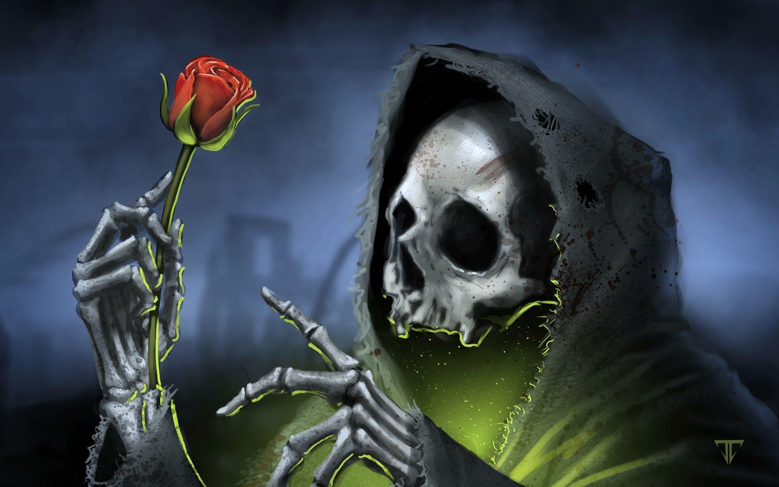 2560x1600 Gothic Roses Wallpaper