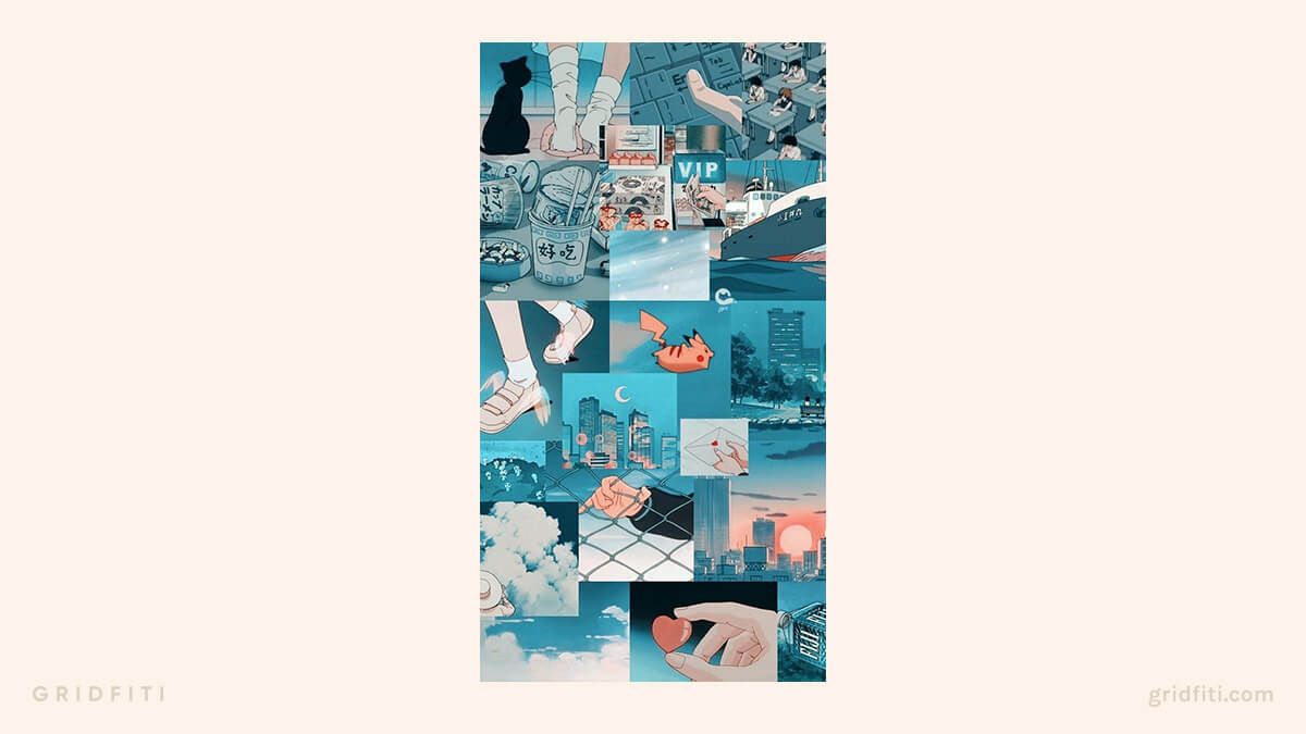 1200x675 Aesthetic Collage Wallpaper & Background for 2026