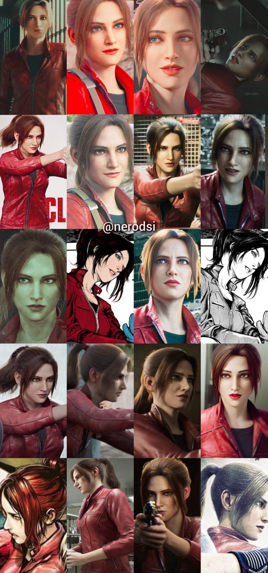 1024x2184 Claire Redfield Resident Evil Death