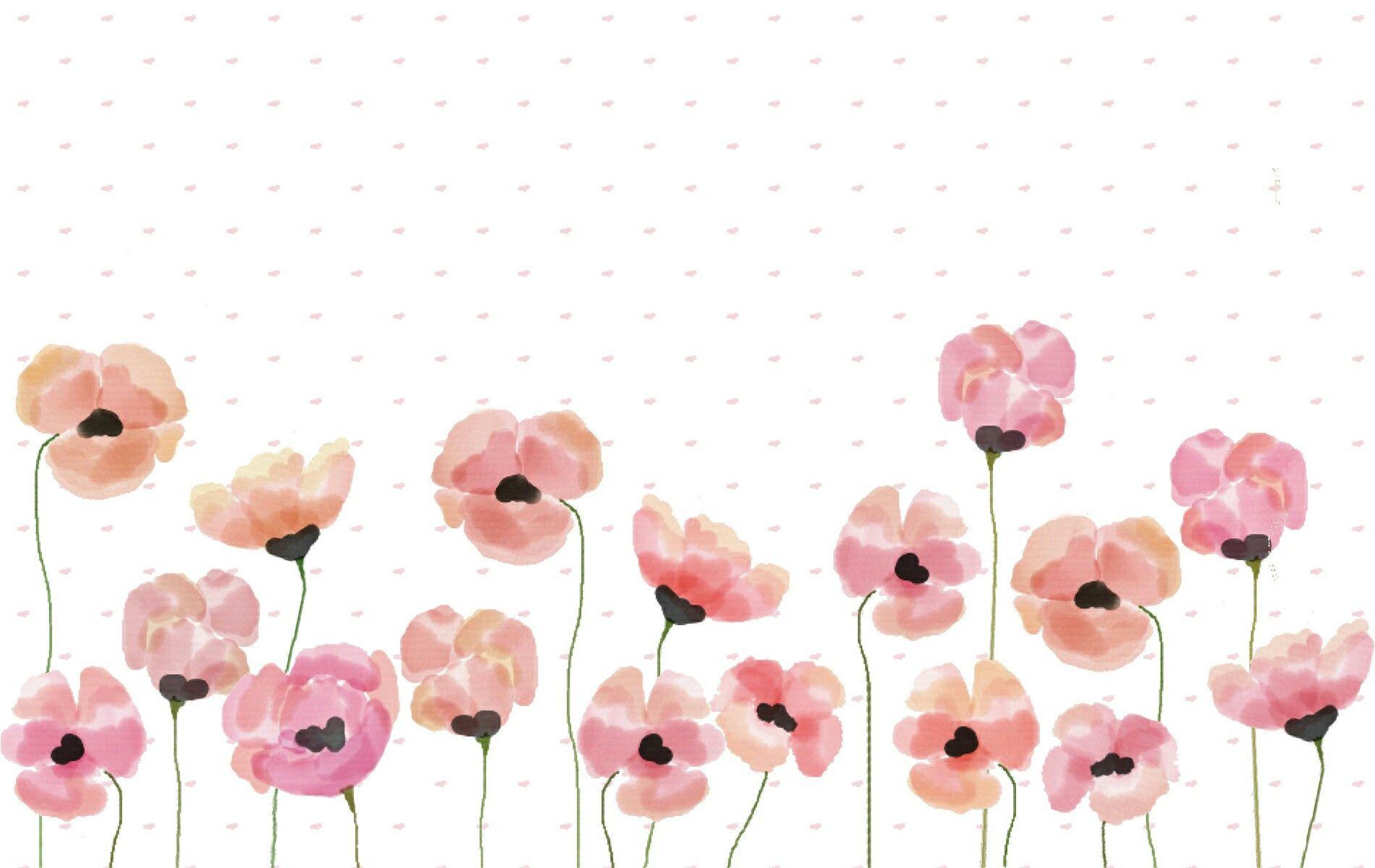 Watercolor Flowers Desktop Wallpapers Top Free Watercolor