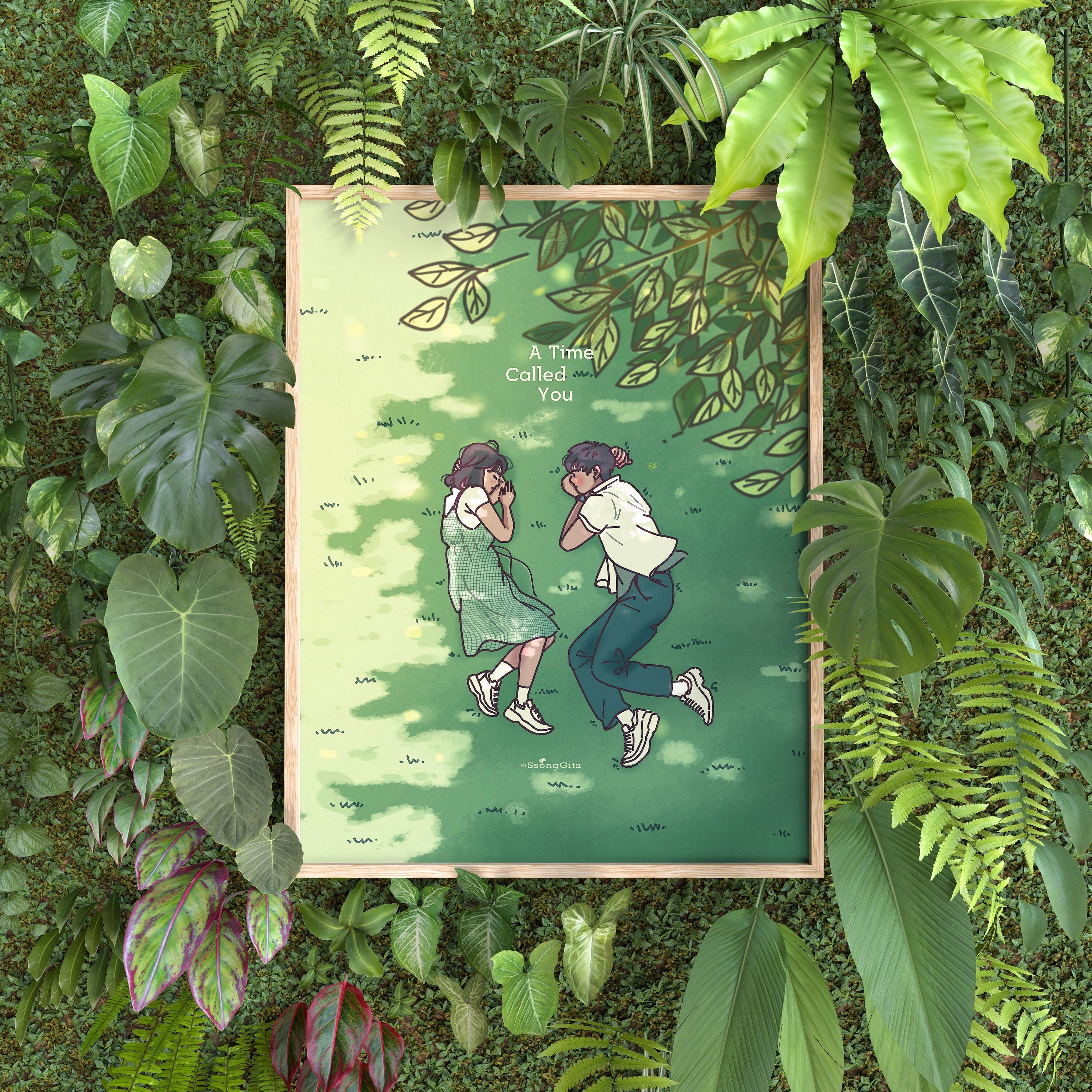 3000x3000 Called You K Drama Illustration Art