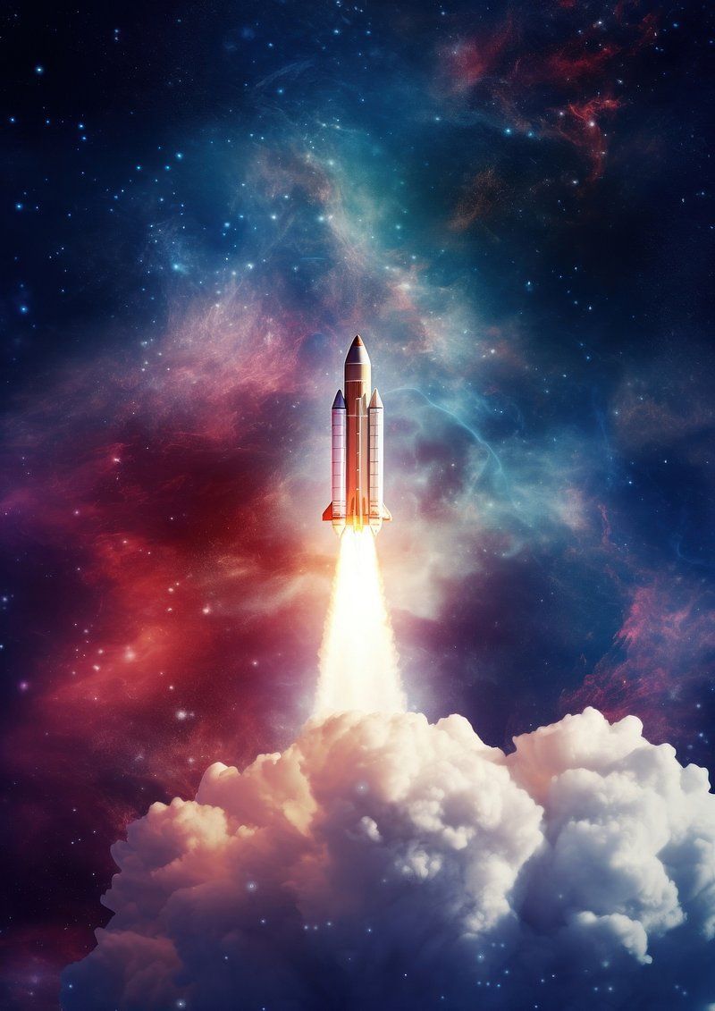 Rocket In Space Wallpapers - Top Free Rocket In Space Backgrounds ...