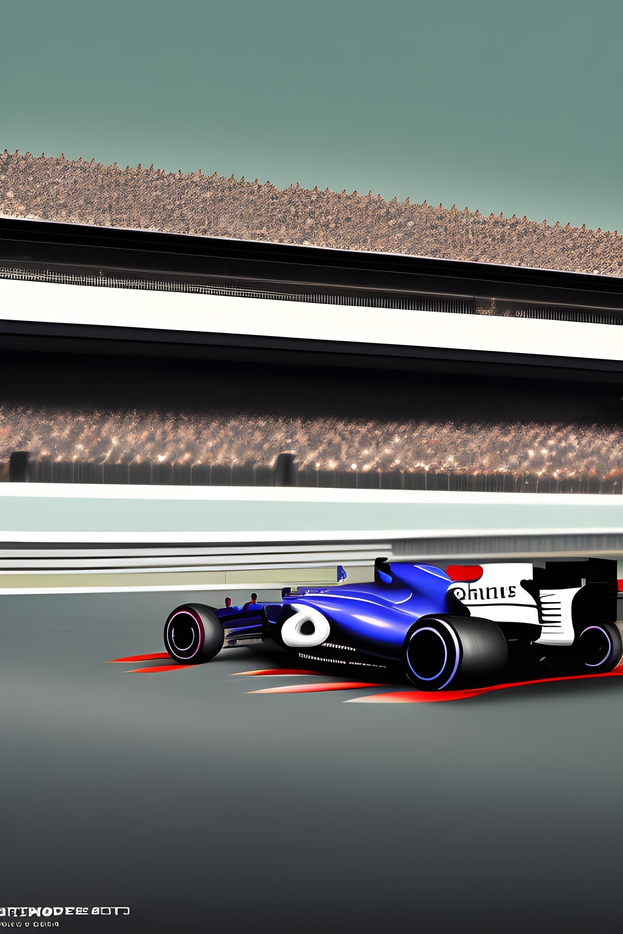 2048x3072 An F1 car driving on Monza on a