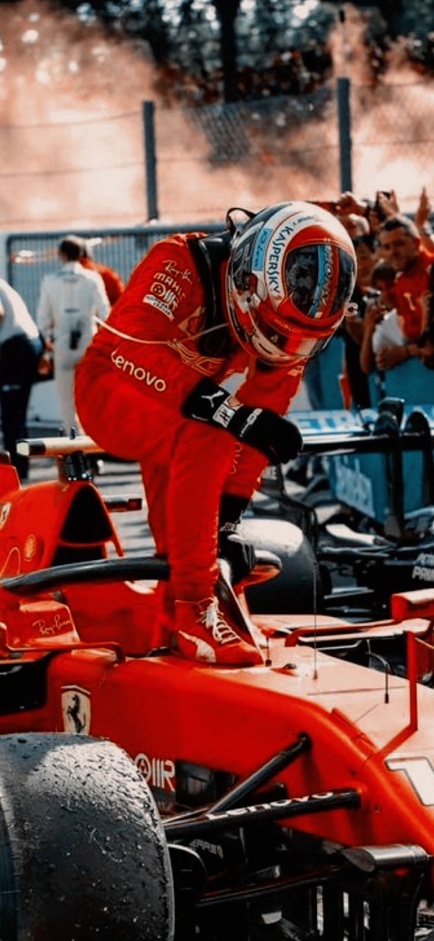 886x1920 charles leclerc monza 2019 lockscreens