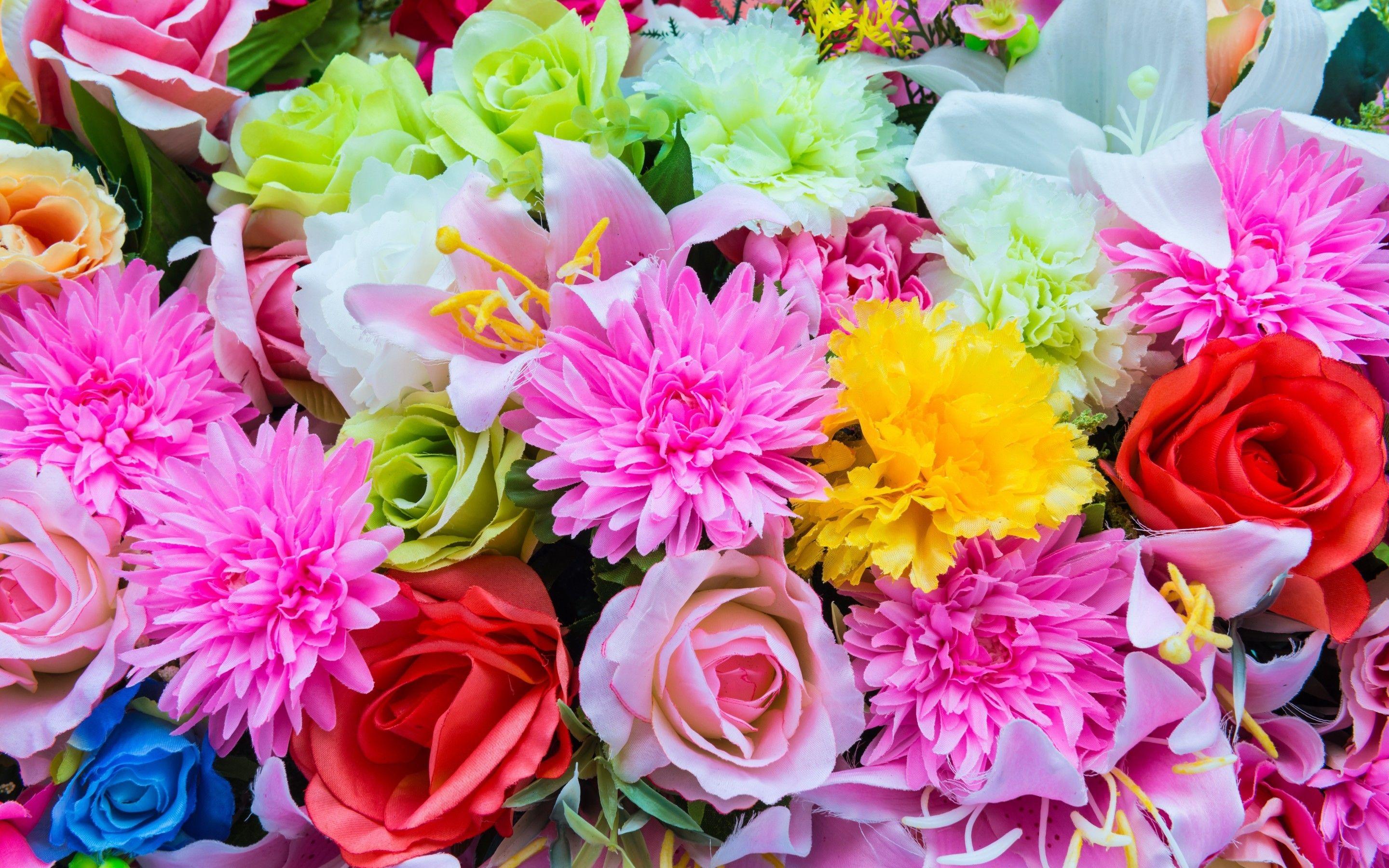 2880x1800 Colorful Flower Background