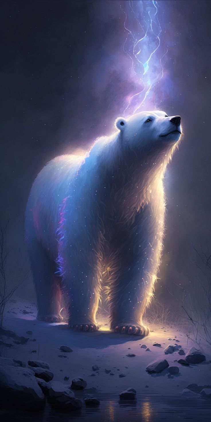 736x1472 Polar bear drawing, Polar bear art