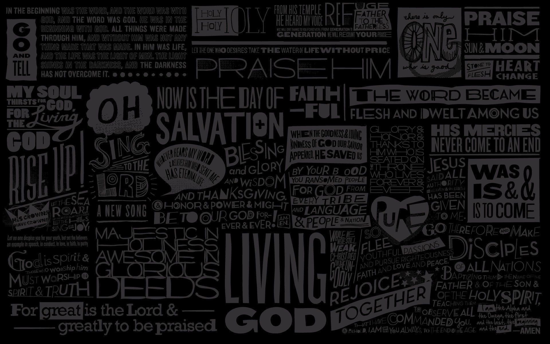 1920x1200 text, typography, religion, word clouds