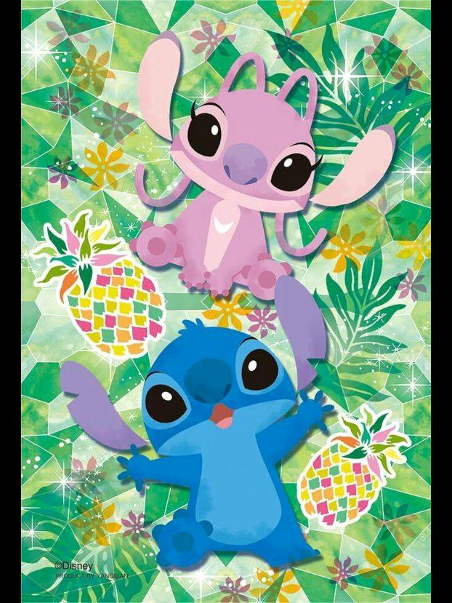 Stitch And Angel Phone Wallpaper By Mikohon3y3a3y On - vrogue.co