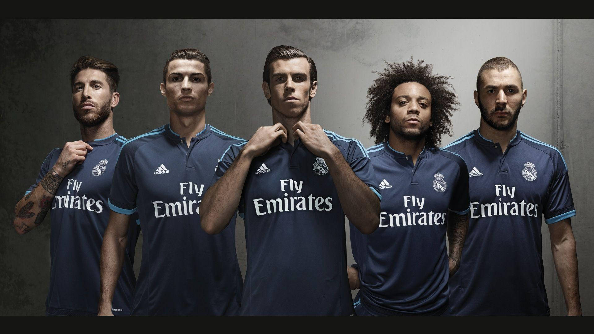 1920x1080 Download Real Madrid Players In Blue