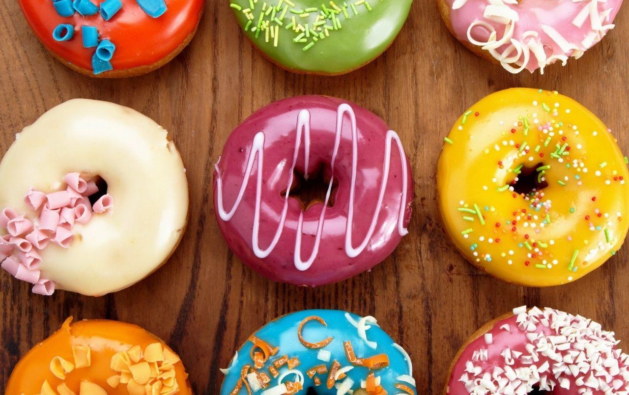 1280x804 Glazed Donuts wallpaper. Glazed Donuts