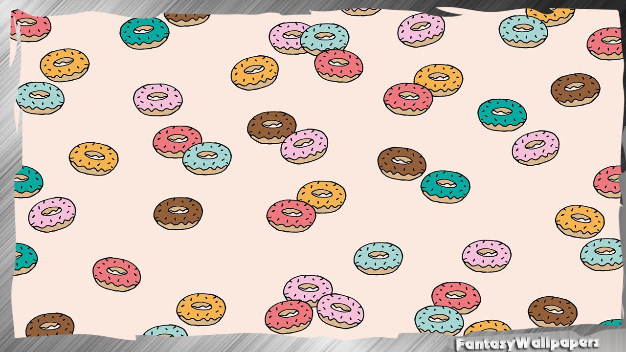1280x720 Donuts Wallpaper for Android