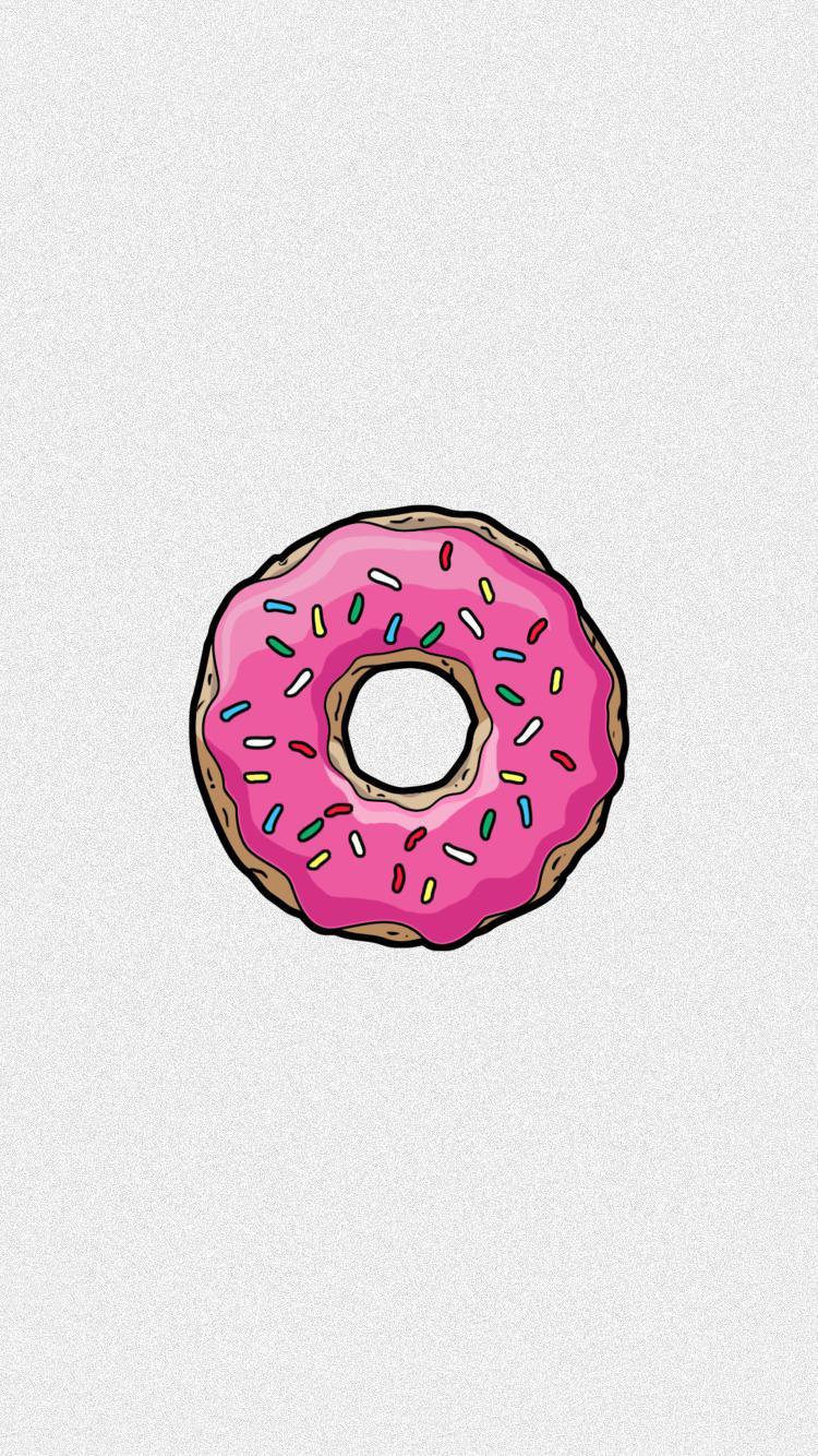 750x1334 Donut Wallpaper