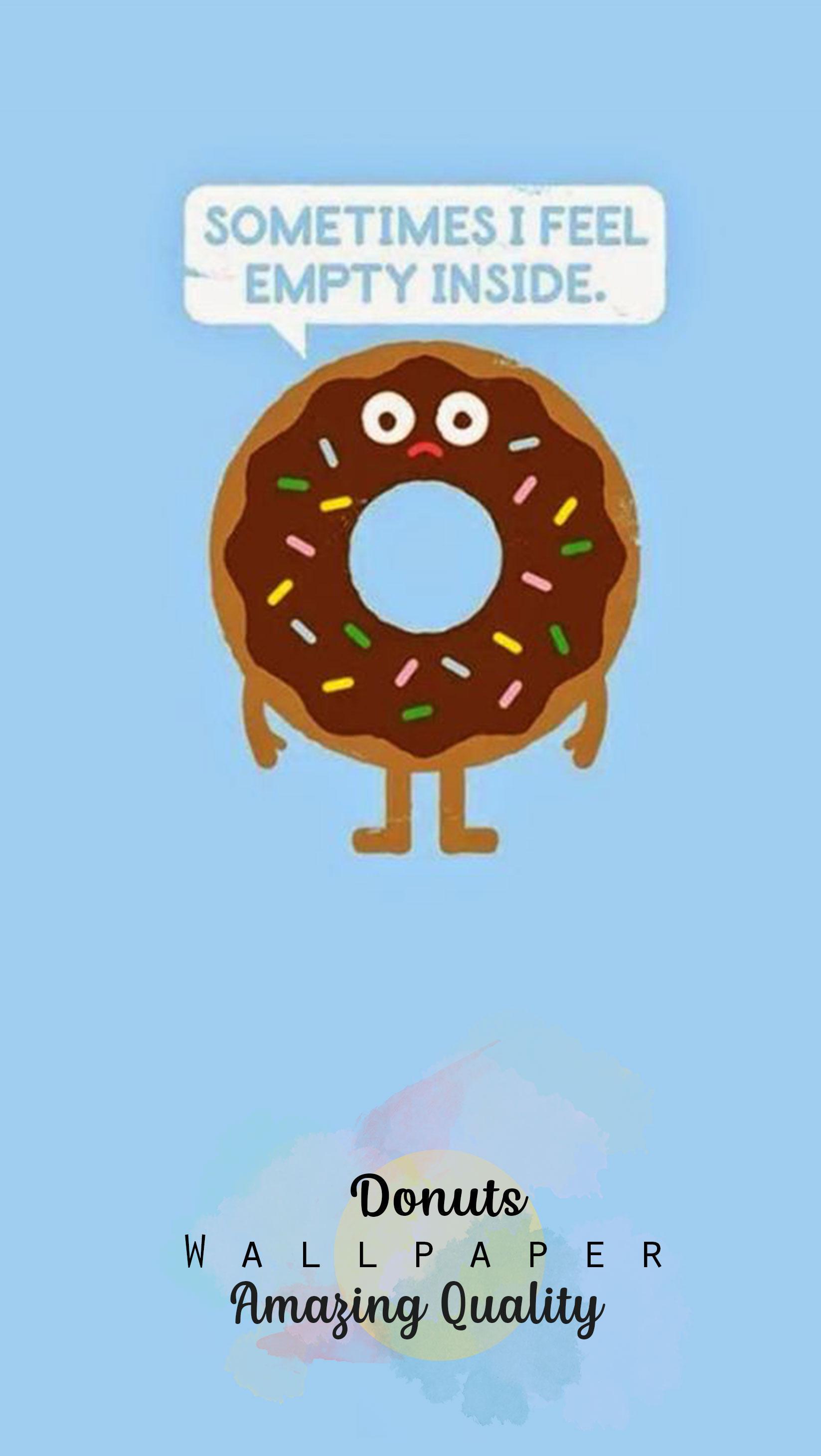 1647x2922 Donuts Wallpaper HD for Android