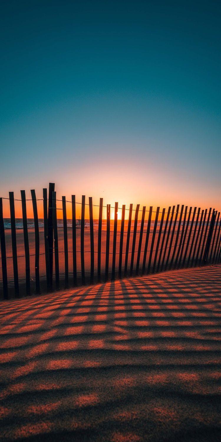 750x1500 wallpaper #sunset #beach Lock Screen iPad