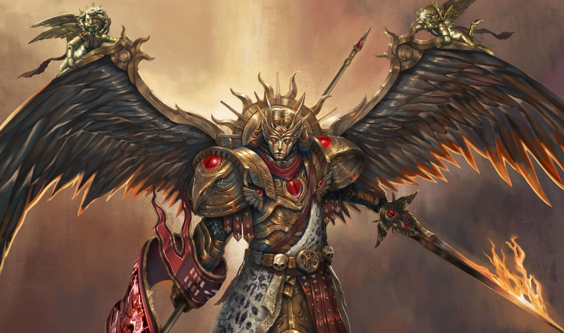 1920x1135 Warhammer 40K Sanguinius Primarch