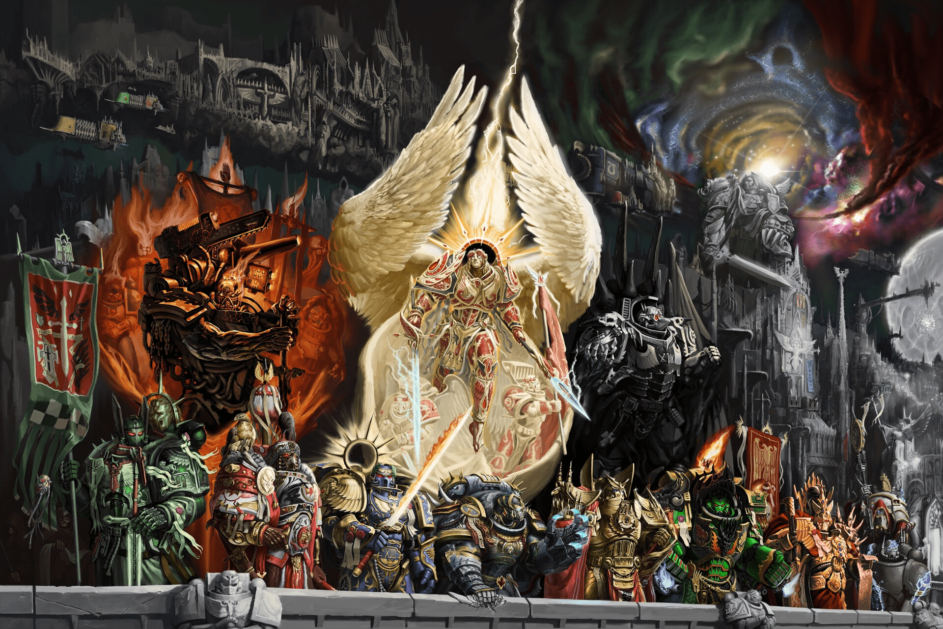 1920x1280 Video Game Warhammer 40K HD Wallpaper