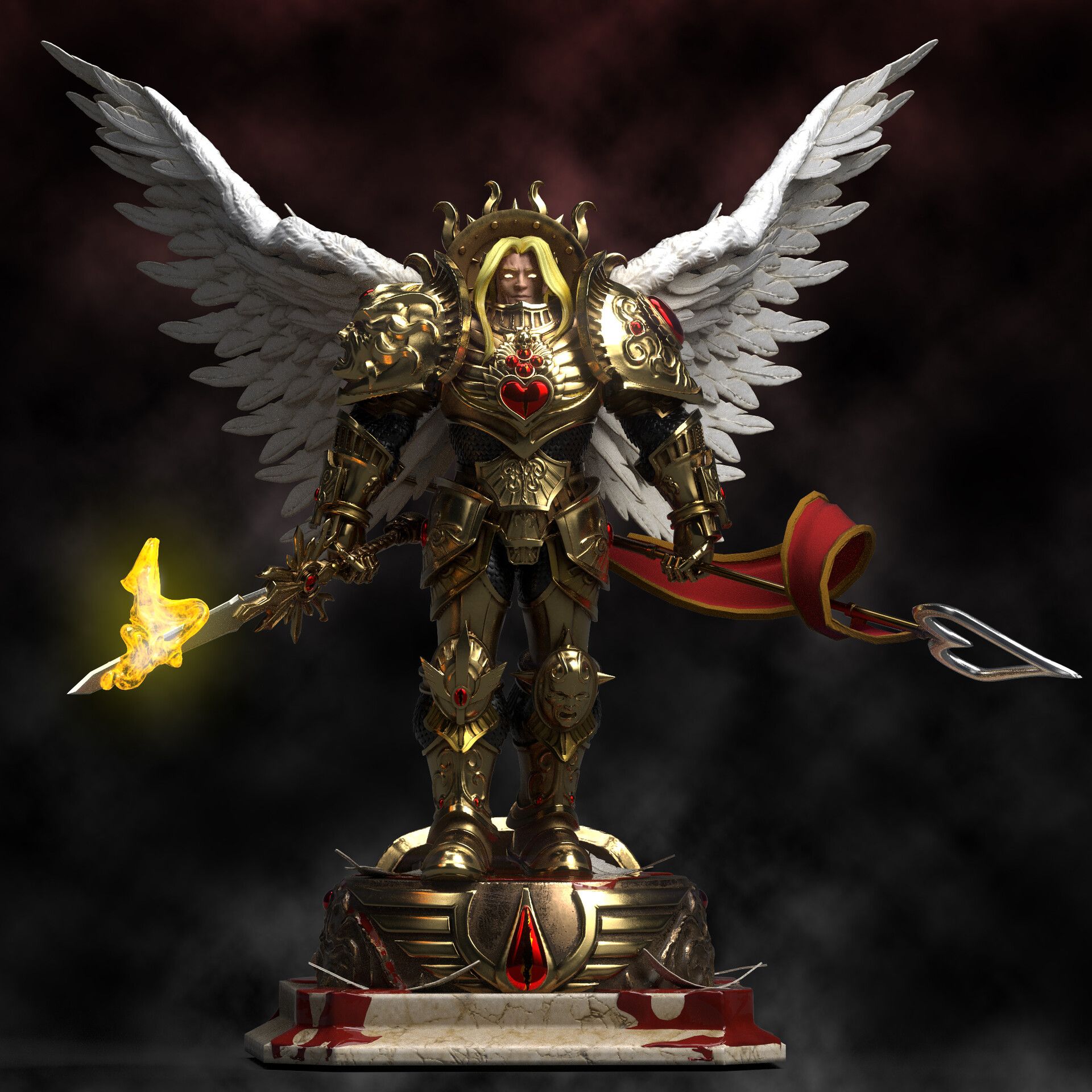 Sanguinius Wallpapers - Top Free Sanguinius Backgrounds - WallpaperAccess