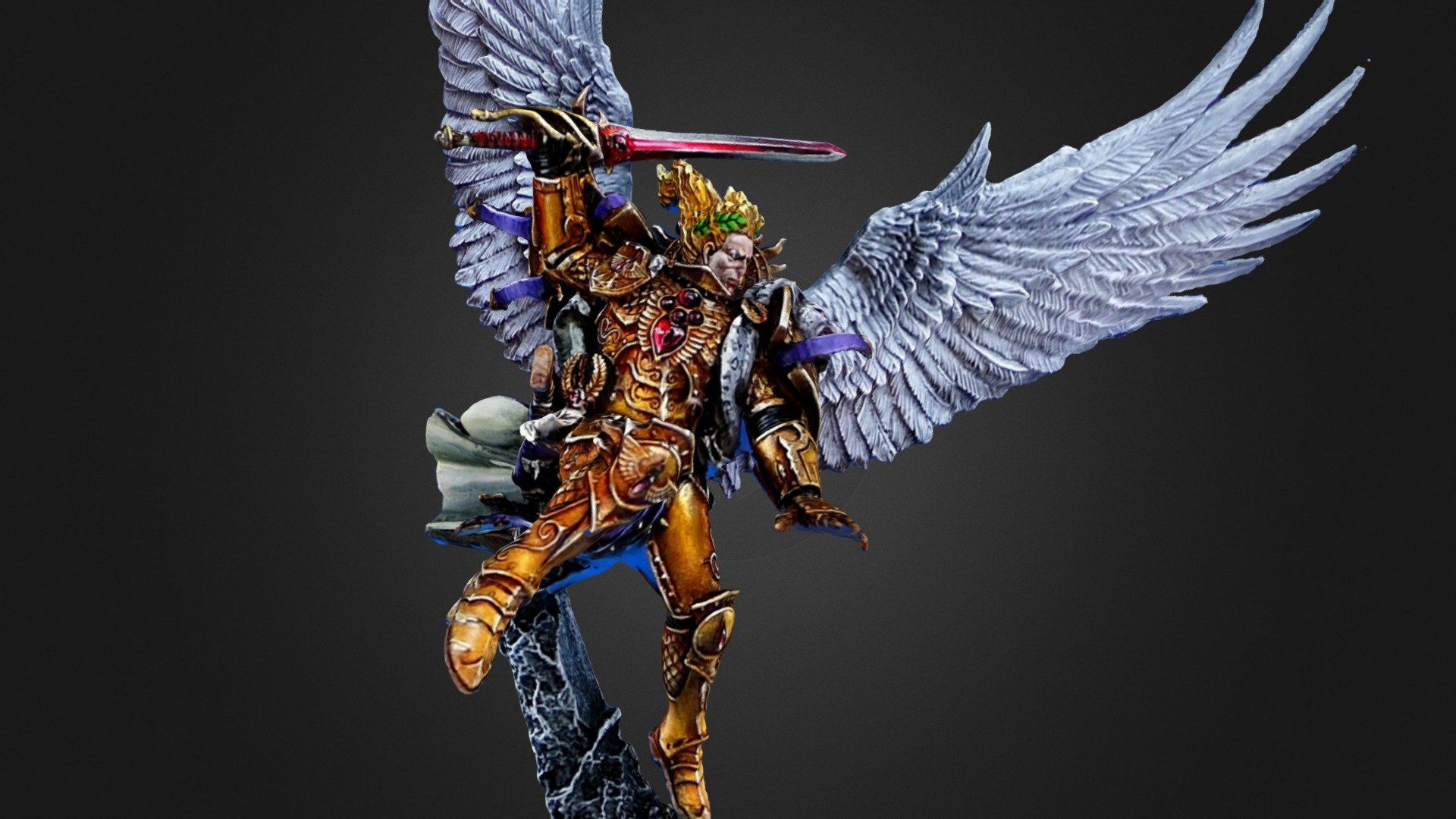 1920x1080 Sanguinius 40k