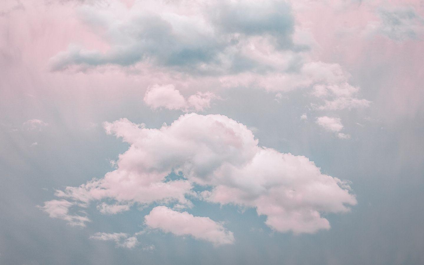 Pastel Clouds Wallpaper