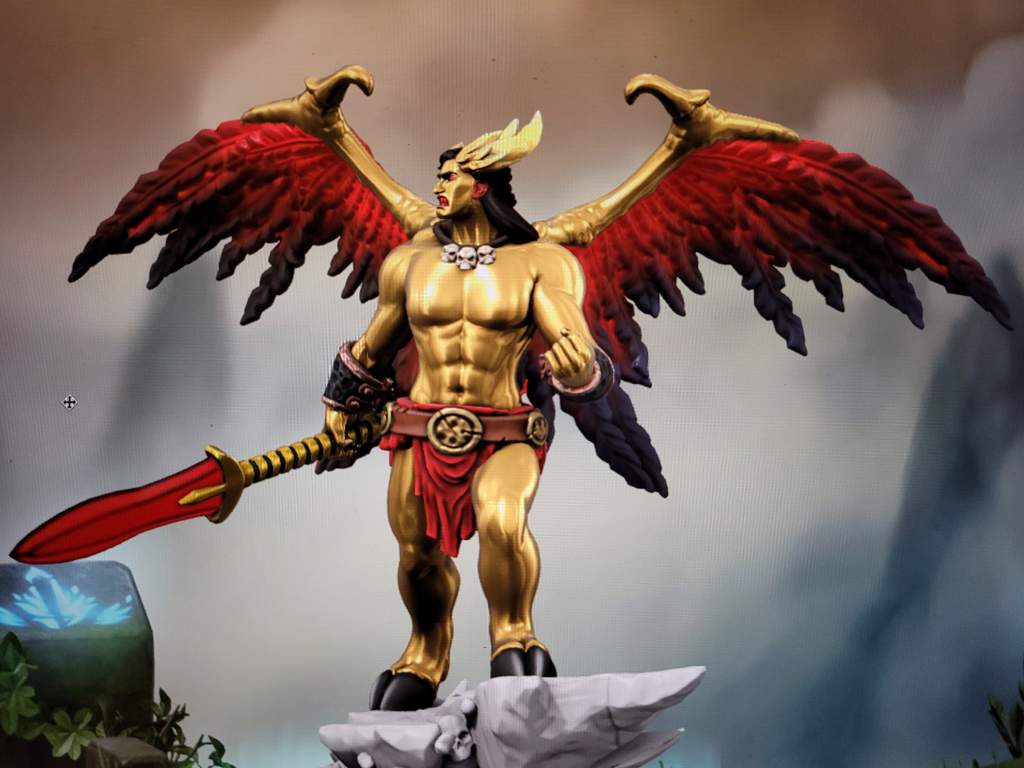 1024x768 Hero Forge Primarch Project: Sanguinius