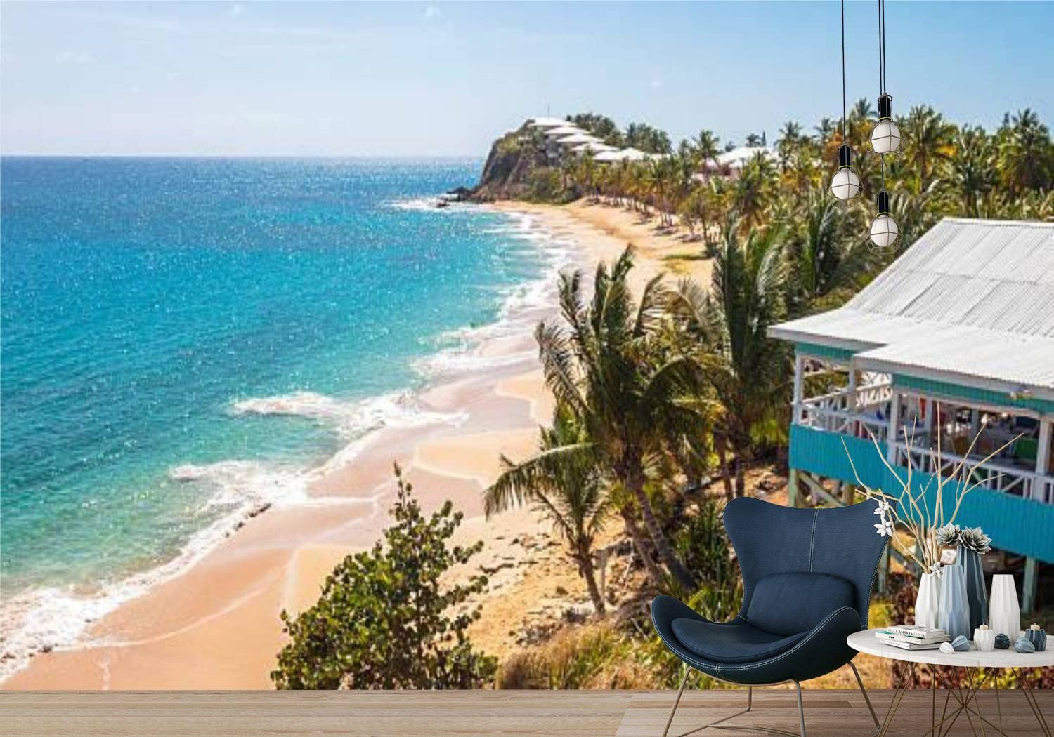 1500x1050 SIVRNMXOWTE PVC Wallpaper Caribbean