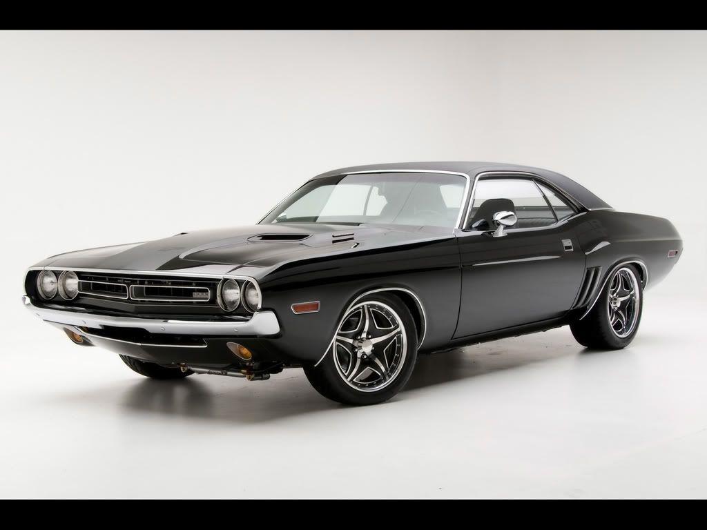 1024x768 Dodge Challenger Legendary Classic Car. Mega Wallpaper