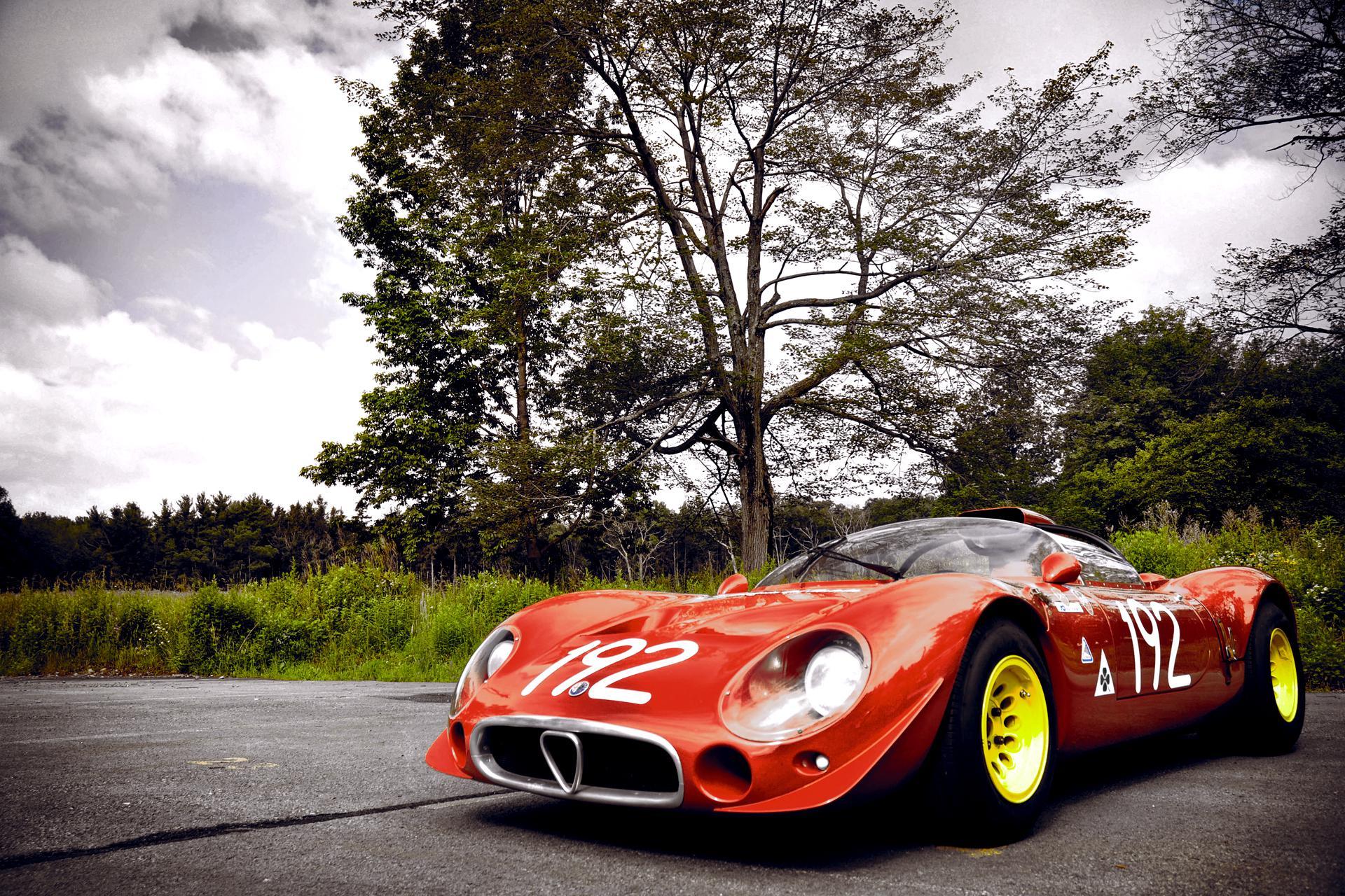 1920x1280 Old Alfa Romeo Sport Car Wallpaper