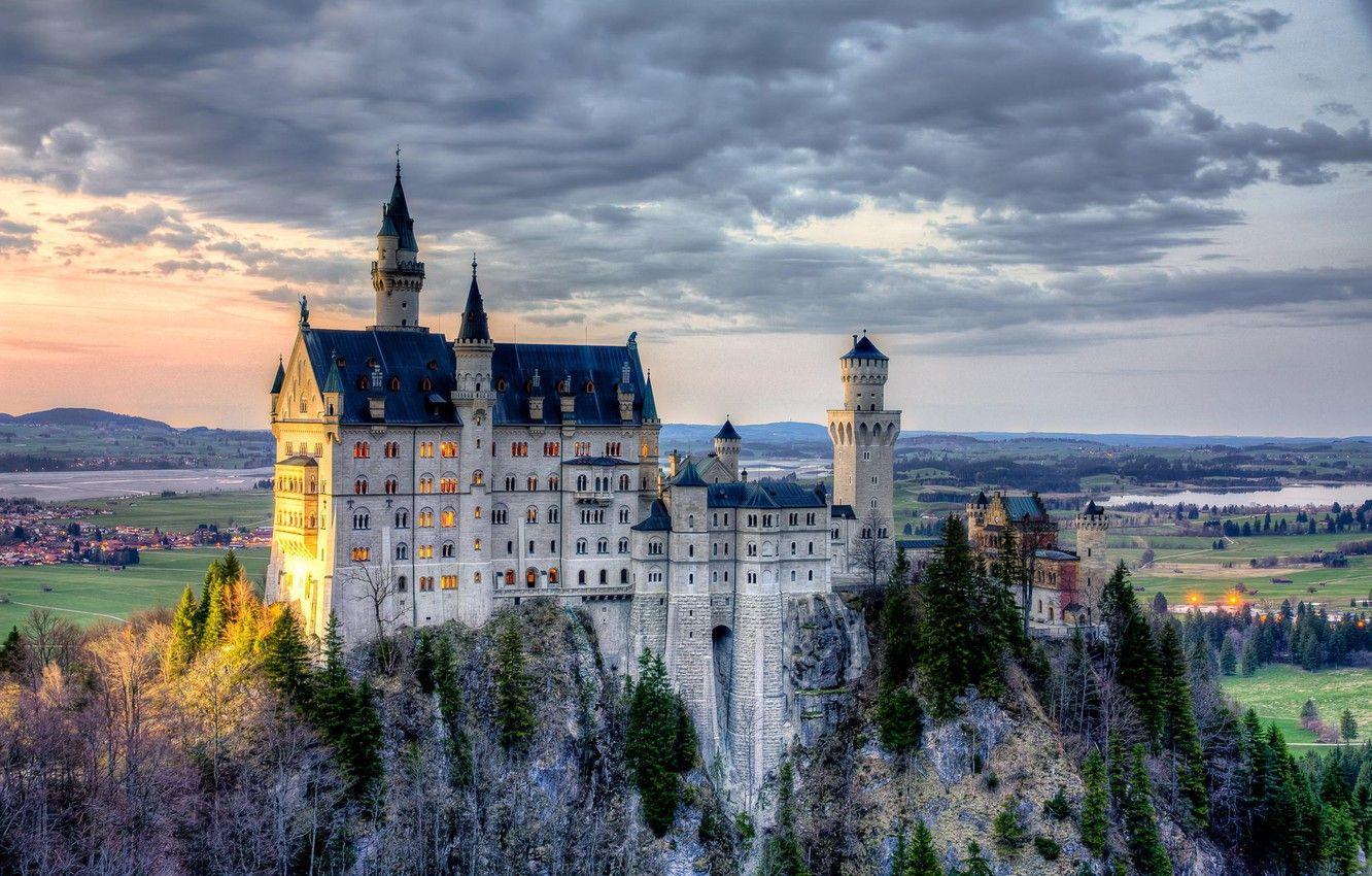 1332x850 Wallpaper Germany, Bayern, Germany, Bavaria, Neuschwanstein