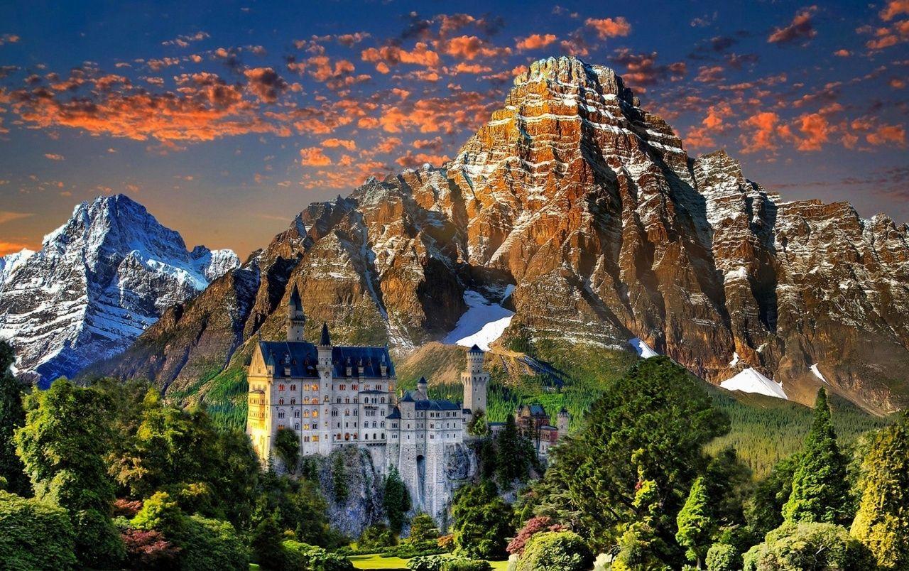 1280x804 View of Neuschwanstein Castle wallpaper