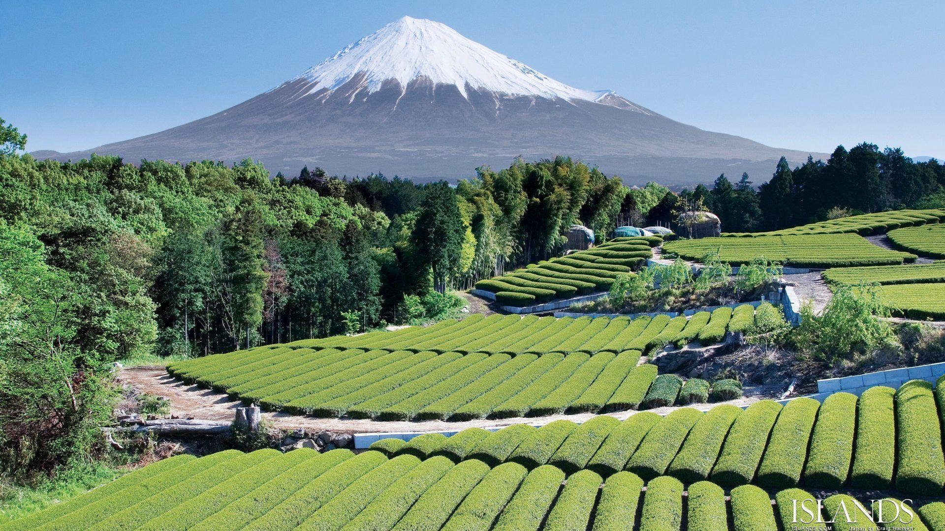 Japan Mountain River Wallpaper