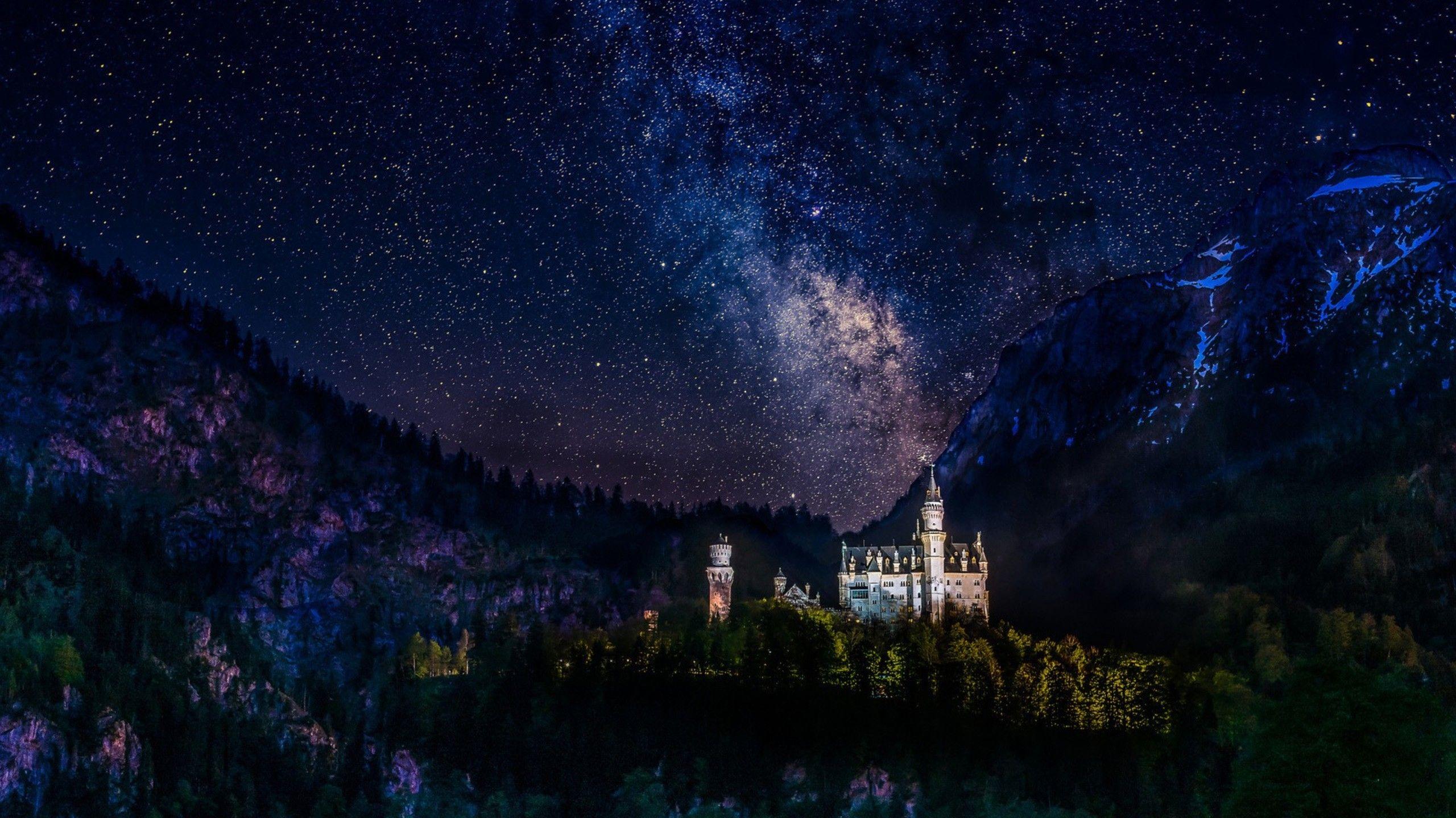 2560x1440 Neuschwanstein Castle 1440P Resolution HD 4k