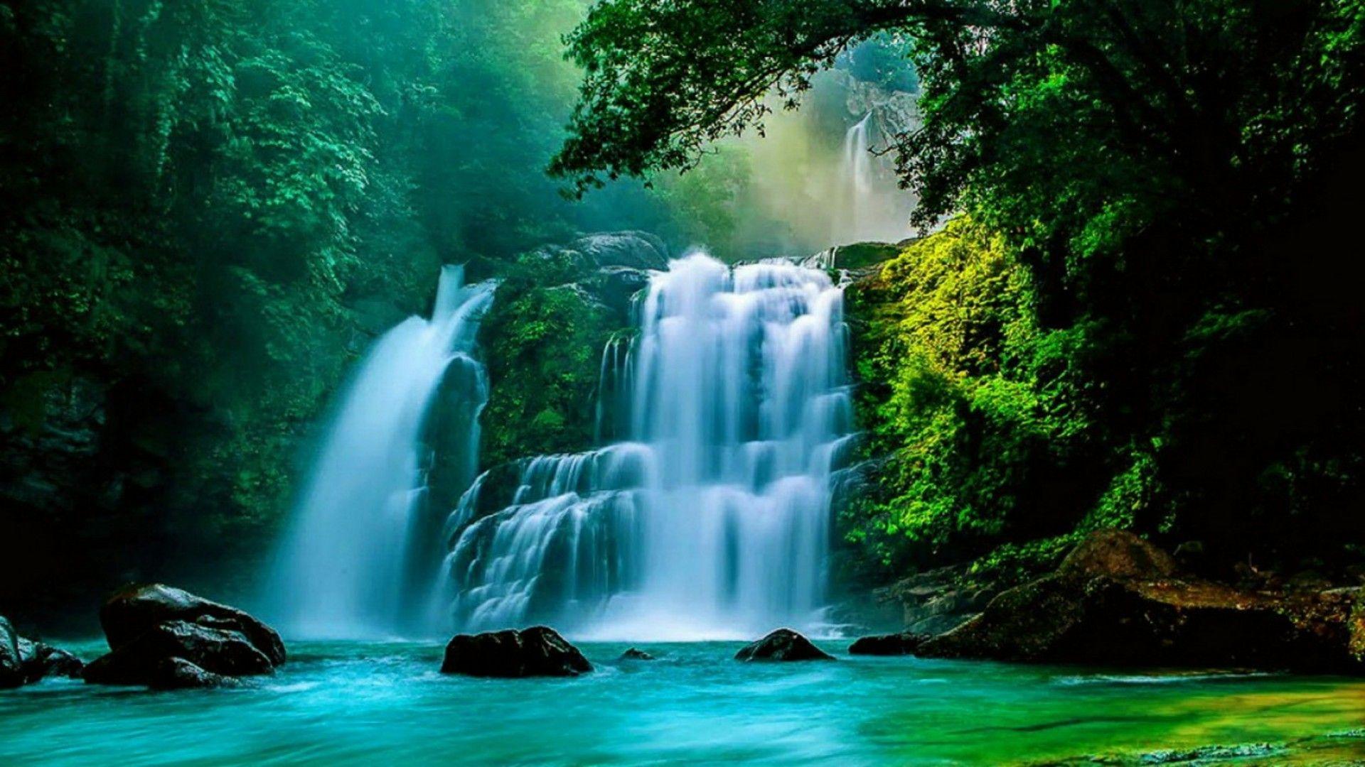1920x1080 Nauyaca Waterfalls In The Rain Forests Puntarenas Province
