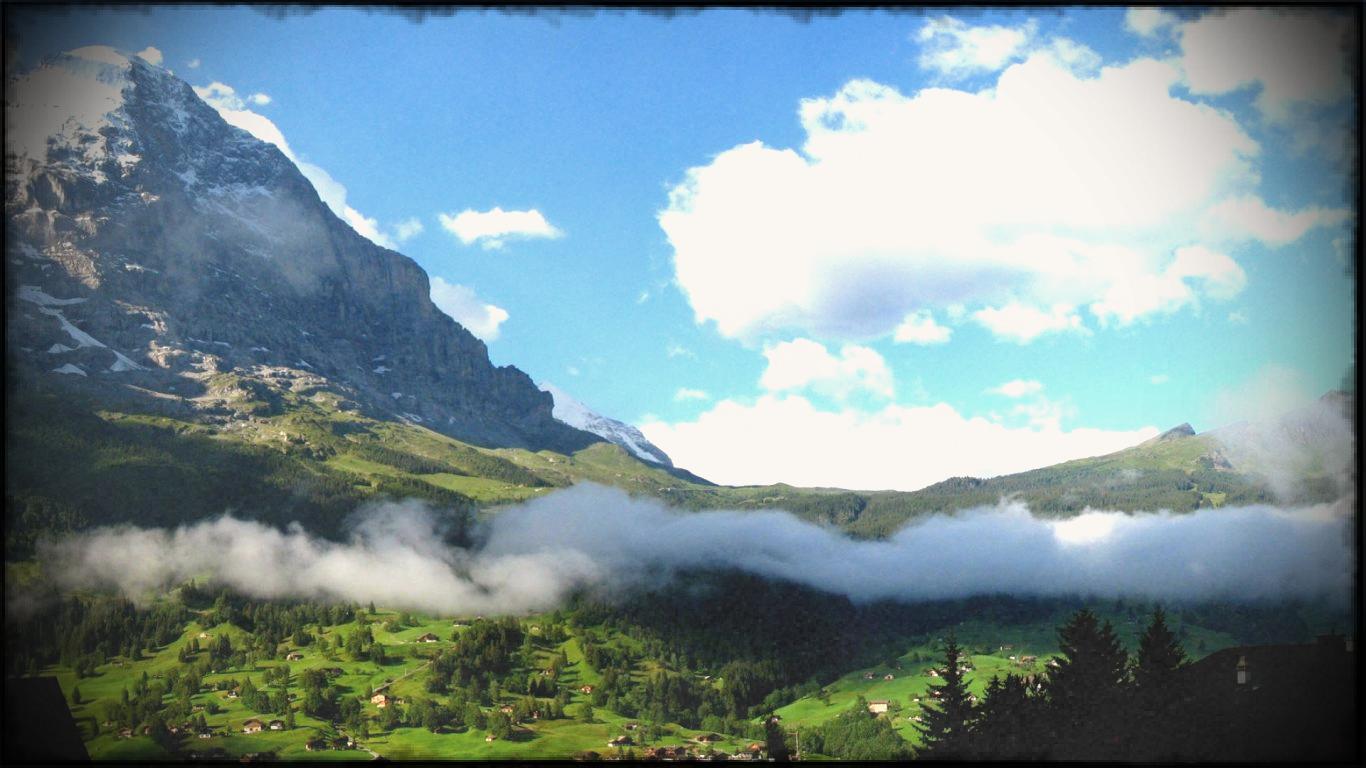 1366x768 Mountains Nature Landscape Mountain Wallpaper HD For Mobile Download