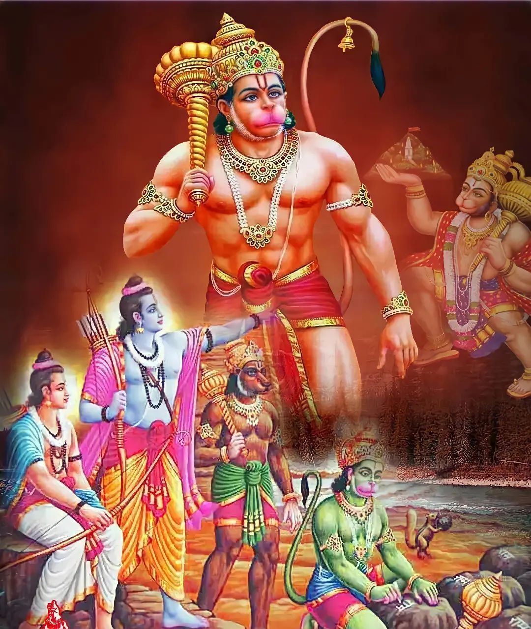 1080x1279 Sabse Badi Jodi Ram Hanuman Photo