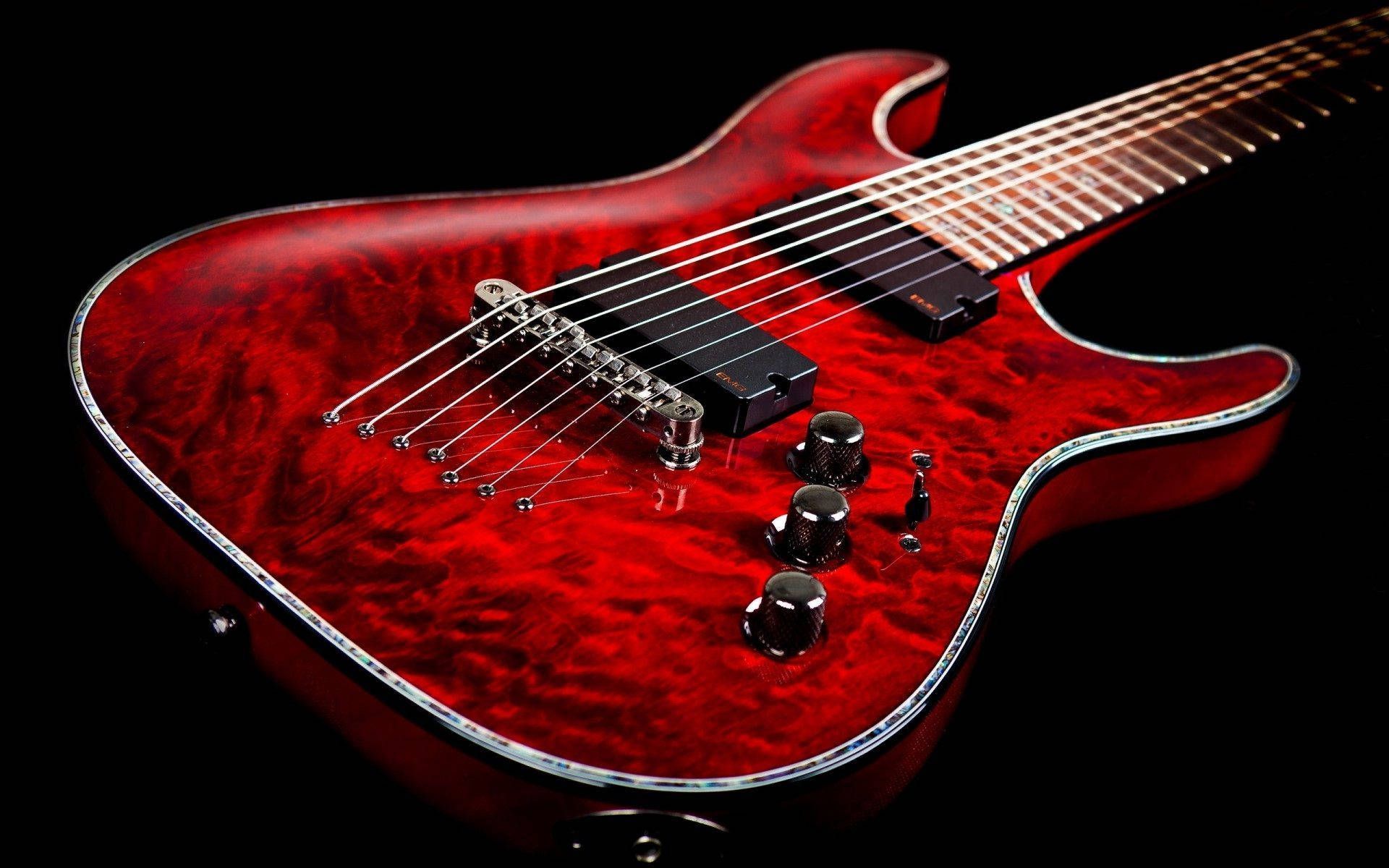 1920x1200 Seven String Electric Guitar Wallpaper