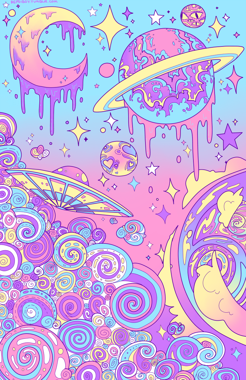 800x1236 Pastel Galaxy Wallpaper Picture On Wallpaper 1080p HD