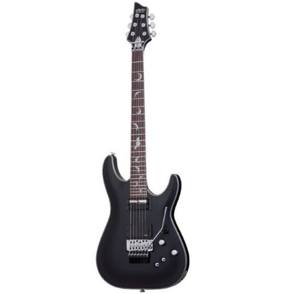 950x950 Schecter Damien Platinum Black Electric