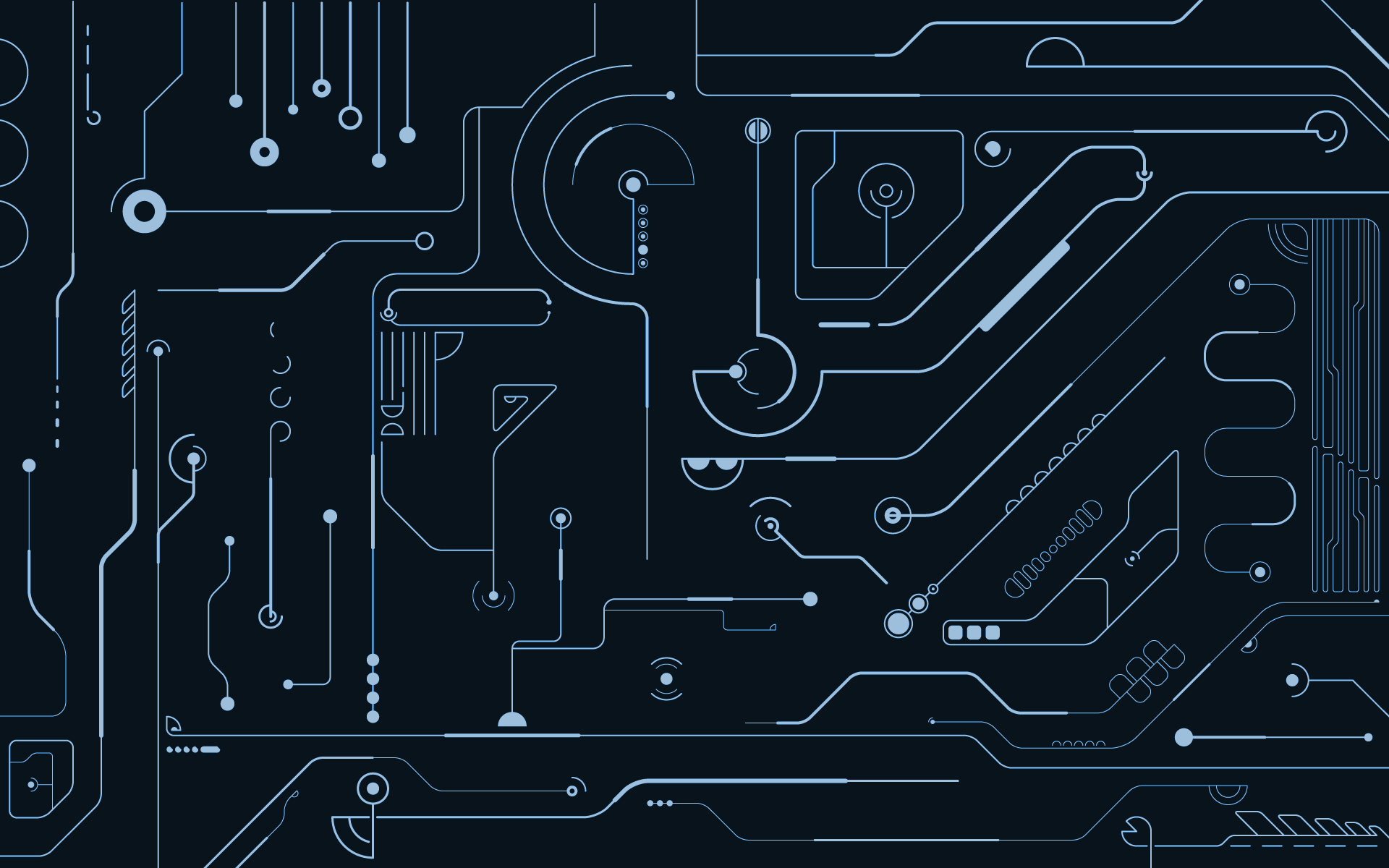 1920x1200 HD Techno Wallpaper