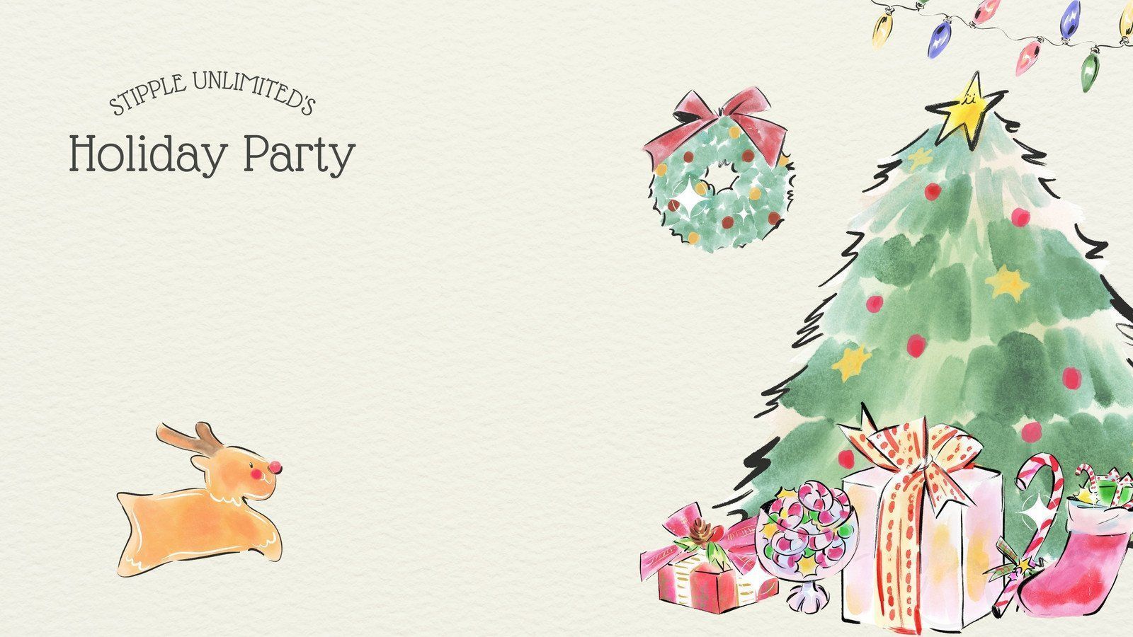 1600x900 Free Christmas Zoom virtual background