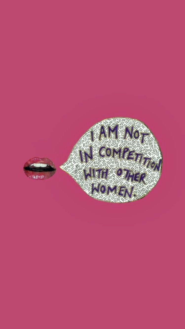 750x1334 Feminism Wallpaper