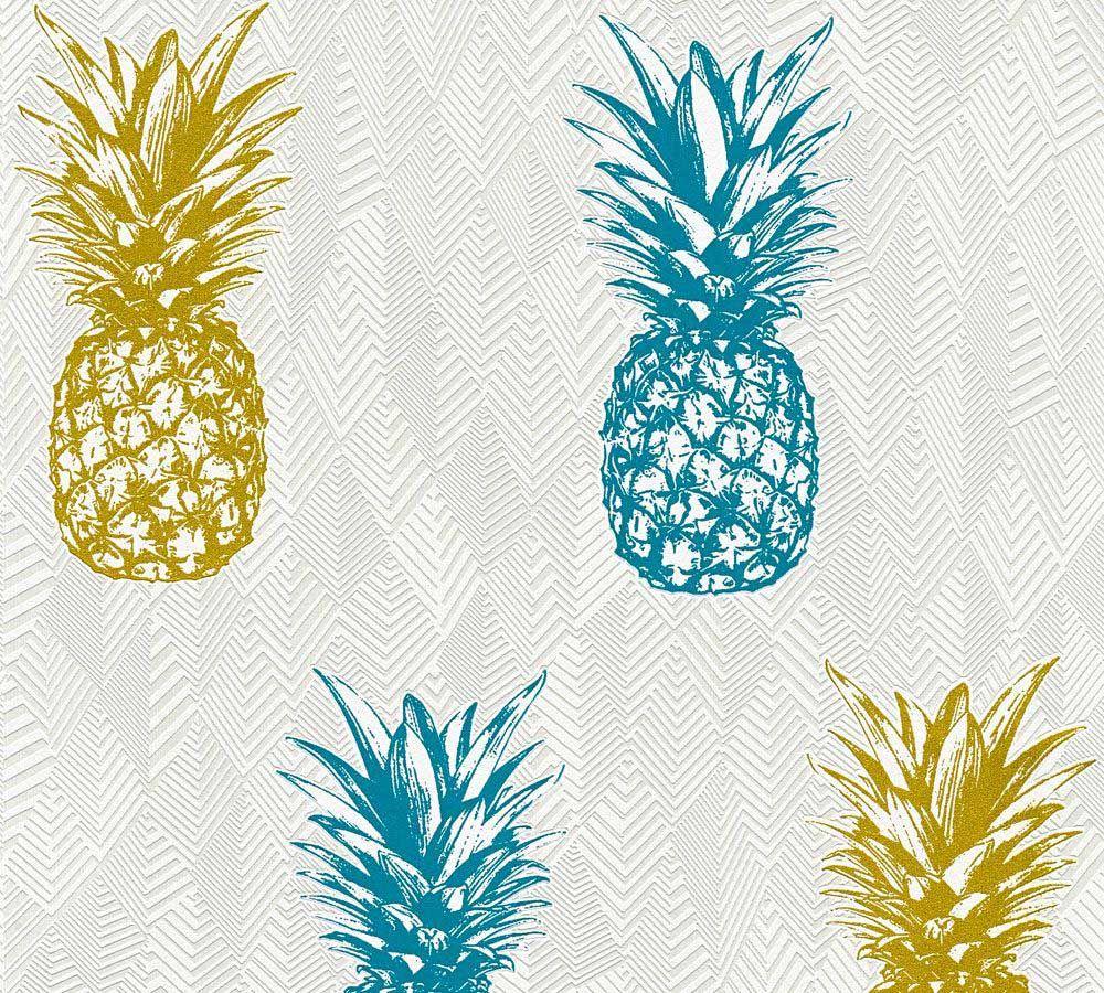Blue Pineapple Wallpapers - Top Free Blue Pineapple Backgrounds