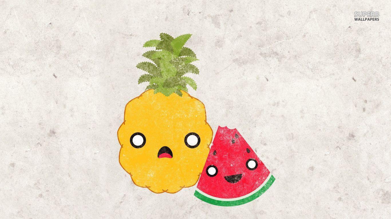1366x768 Watermelon Wallpaper