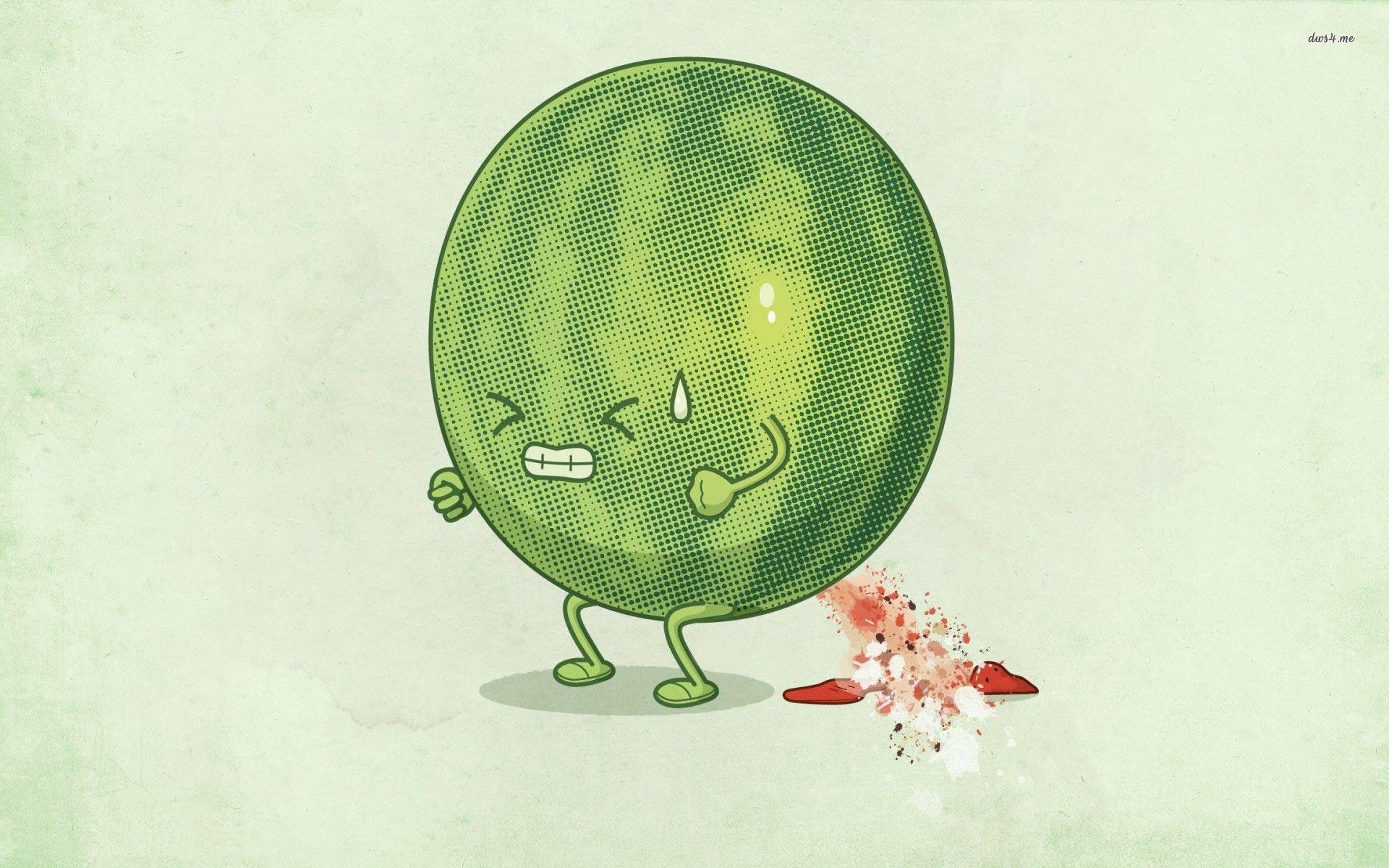 1920x1200 Watermelon Accident