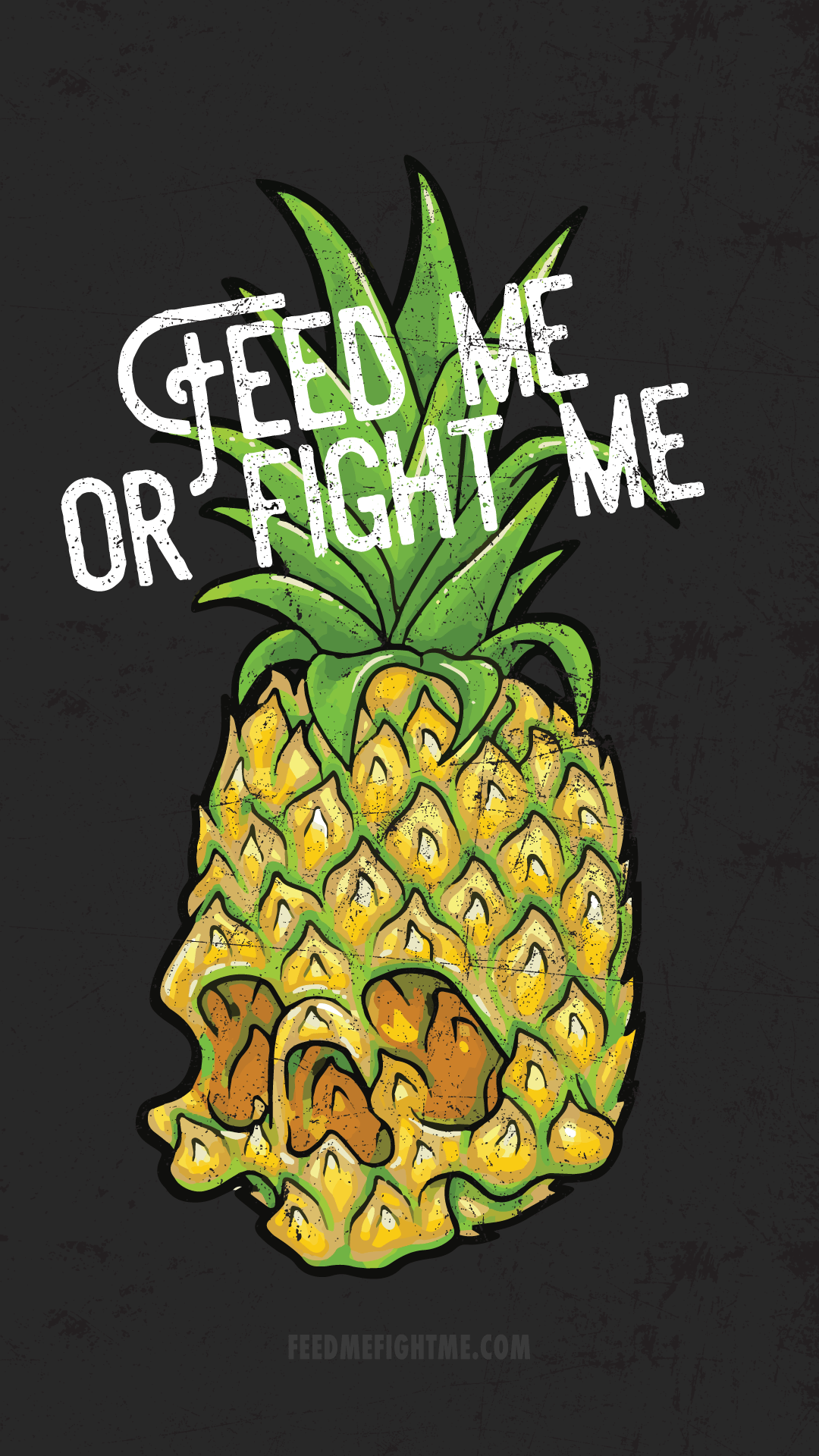 1080x1920 Pineapple Skull hình nền - Feed Me Fight Me https://wallpaperaccess.com/full/1181491.png