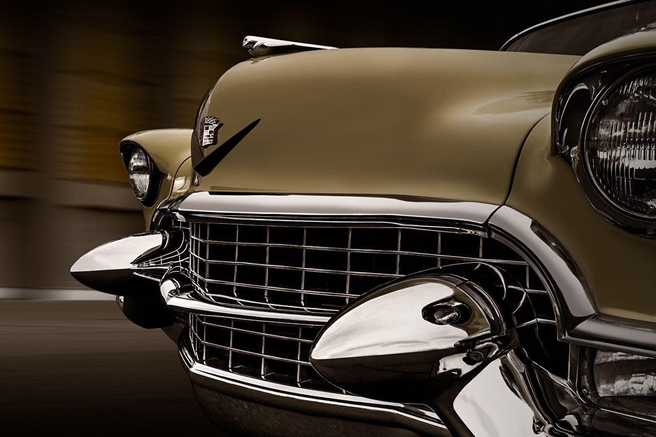 1280x853 Image Cadillac 1955 Retro automobile Headlights